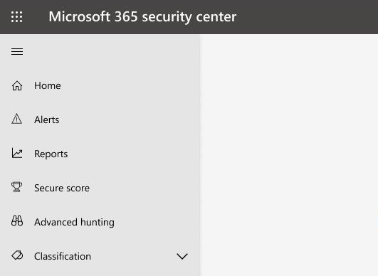 Microsoft 365 Security Centre